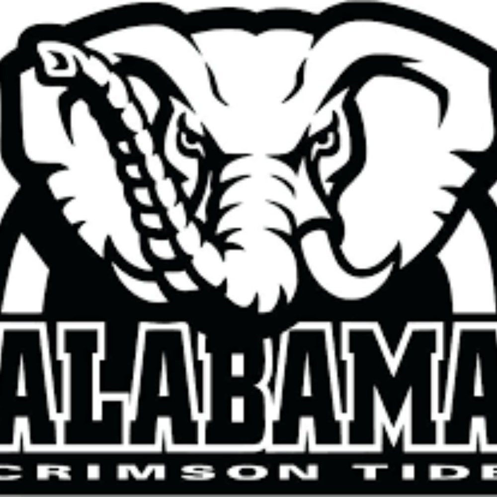 Vinyl Decal for Window - Alabama Crimson Tide